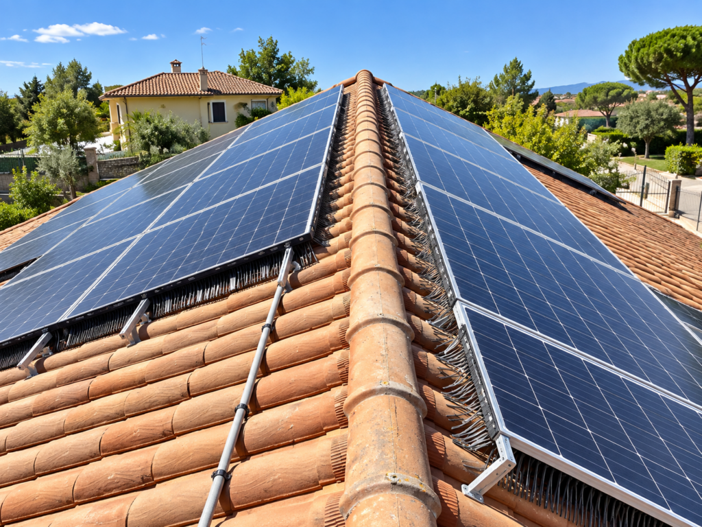 protezione dai volatili fotovoltaico