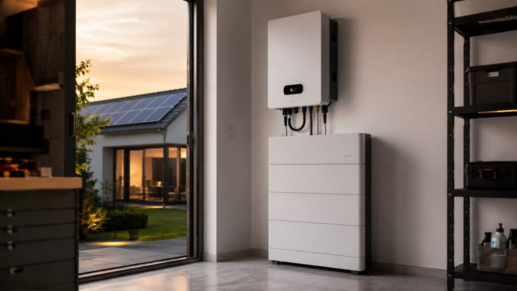 sistema di accumulo in caso di blackout